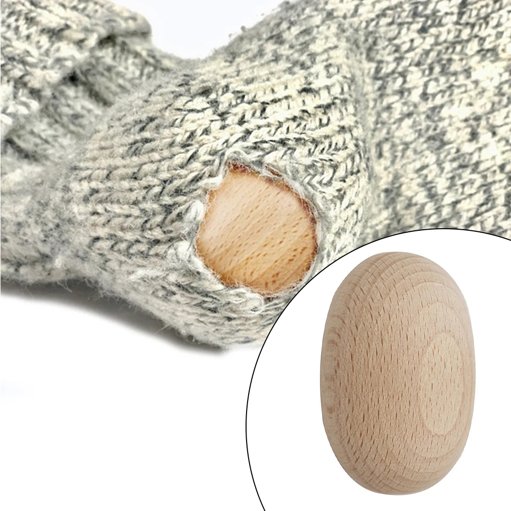 Embroidery Egg - Huevos para zurcir de madera para