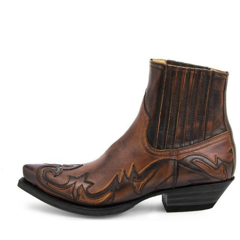 Embroidery Designer - Botas Vaqueras Occidentales para Hombre, Botas