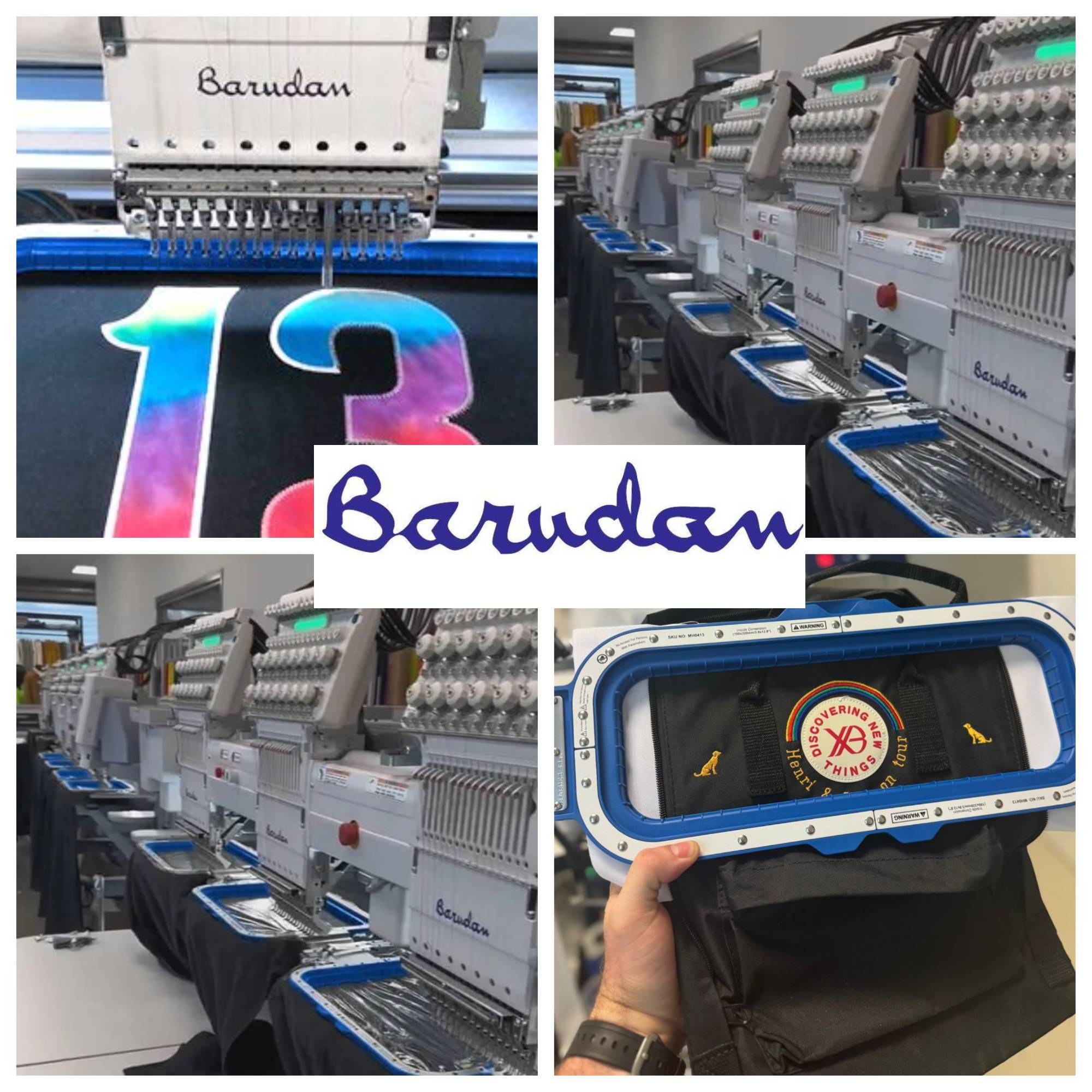 Embroidery Machine Barudan - Aro Magnético Barudan para Máquinas de