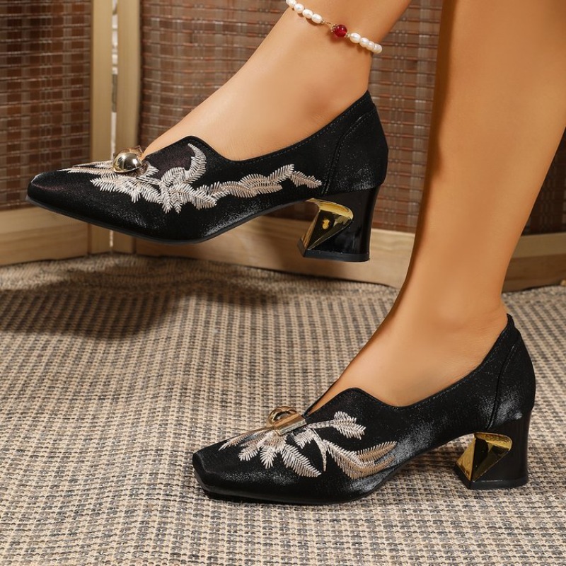 Embroidery Designer - Zapatos de Mujer Casuales con Diseño