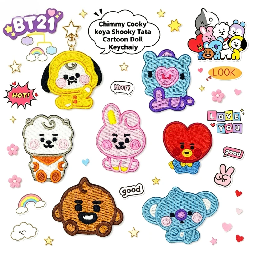 Embroidery Patch - Parche Bordado Autoadhesivo con Todos los