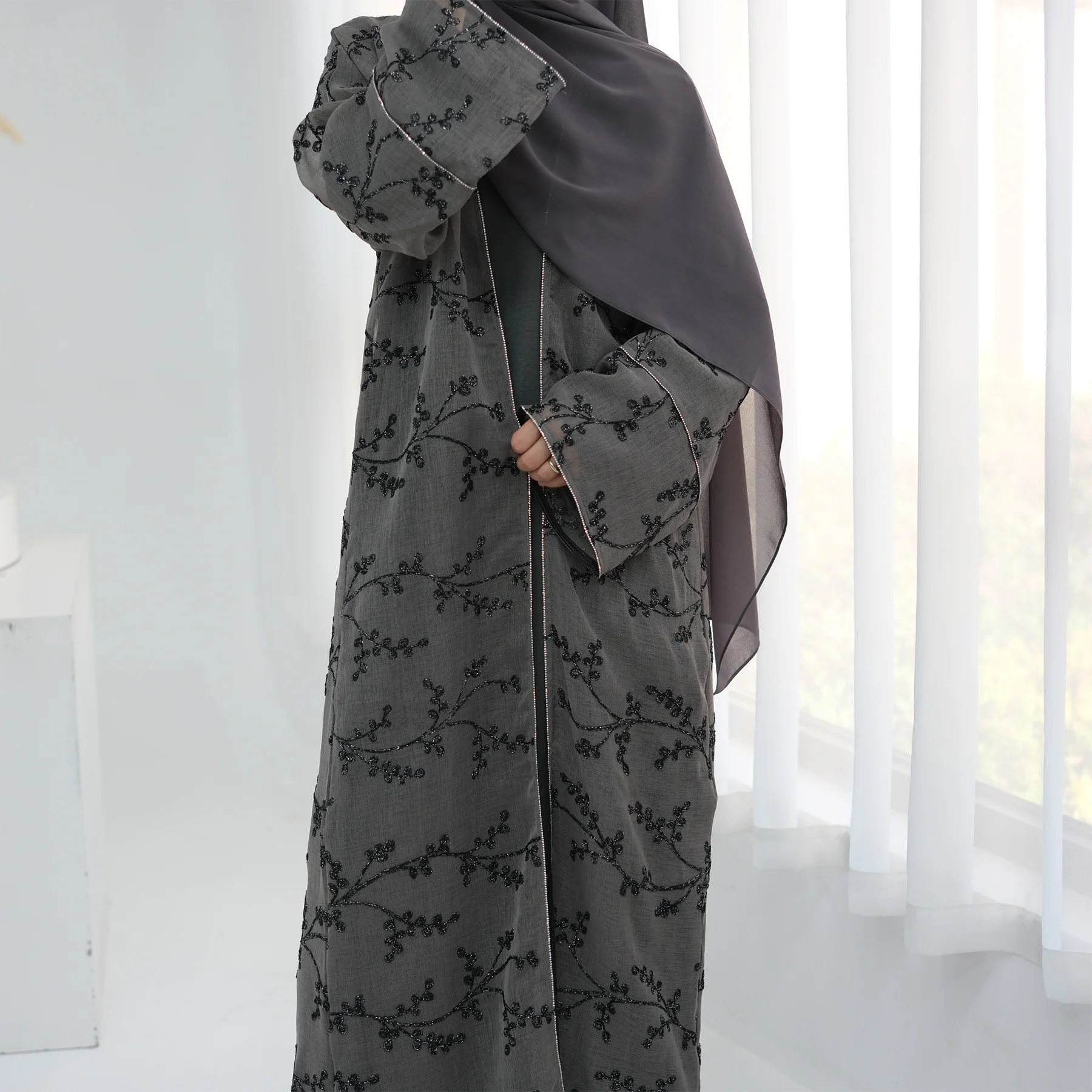 Embroidery Kebaya - Kimono Bordado para Mujer, Cardigan, Vestido