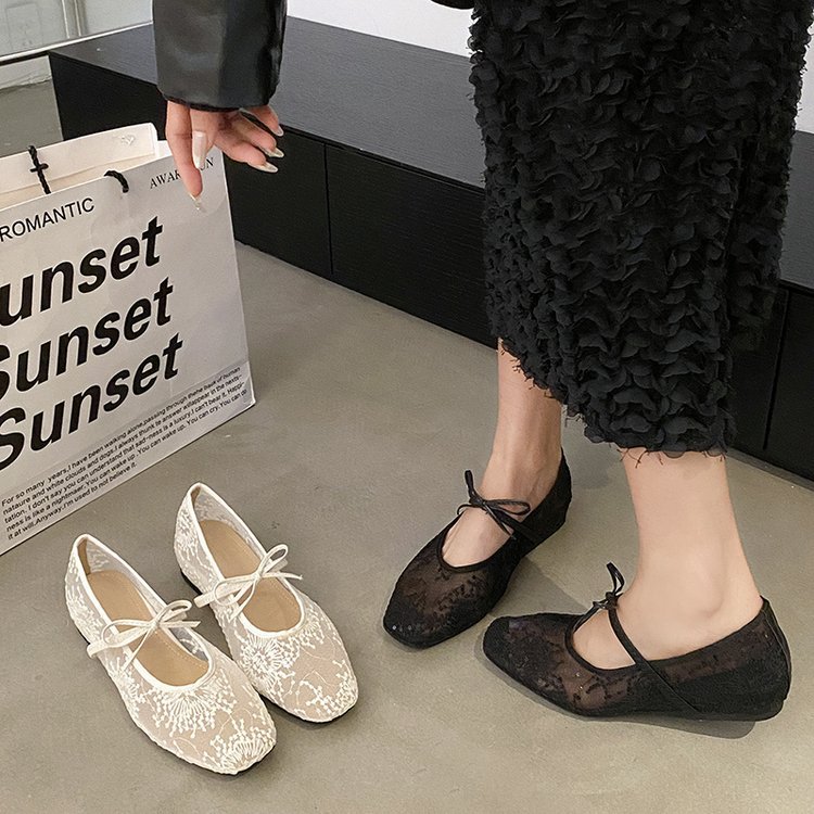 Zapatos planos de Ballet suave - Embroidery Flat Shoes reseña y precio