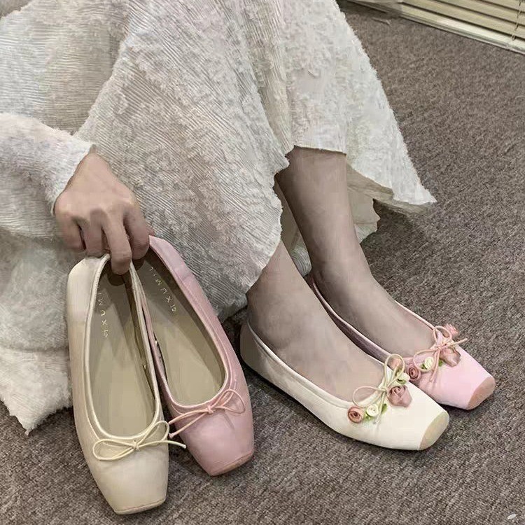 Zapatos planos con lazo para m - Embroidery Designer reseña y precio