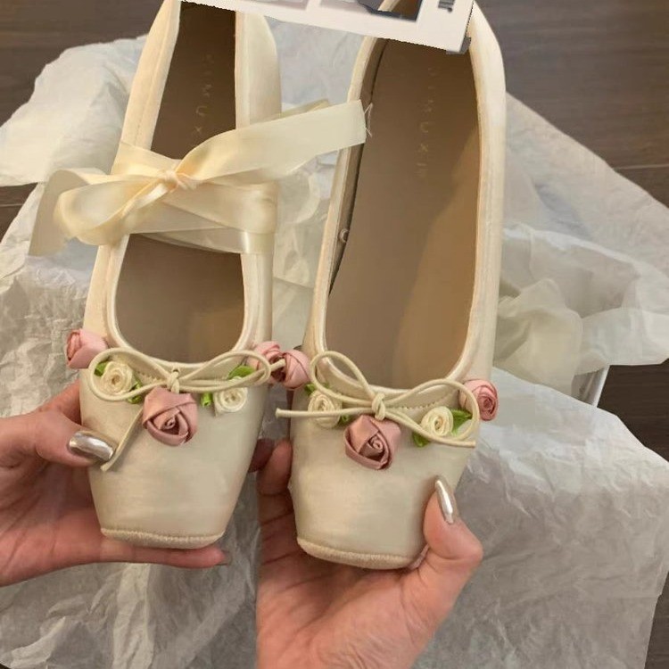 Zapatos planos con lazo para m - Embroidery Designer reseña y precio