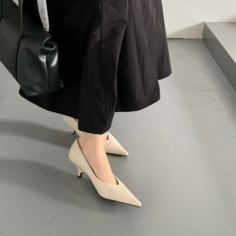 SUOJIALUN 2025, primavera, nue - Embroidery Flat Shoes reseña y precio