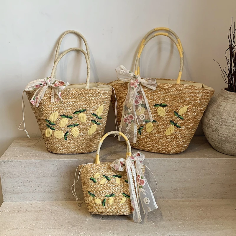 Bolso de hombro de playa de gr - Embroidery Kit Pouch reseña y precio