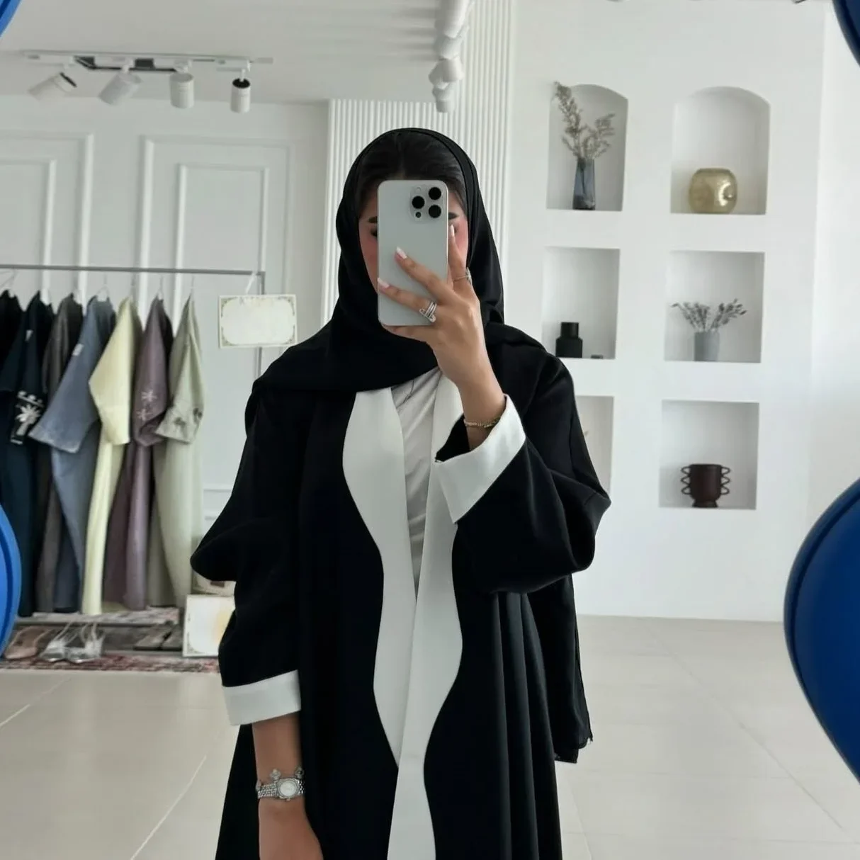 Kimono Abaya Abierto, Vestido  - Embroidery Kebaya reseña y precio