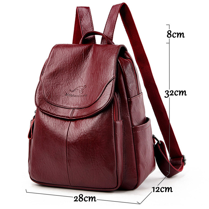 Mochilas de cuero suave para m - Embroidery Kit Pouch reseña y precio