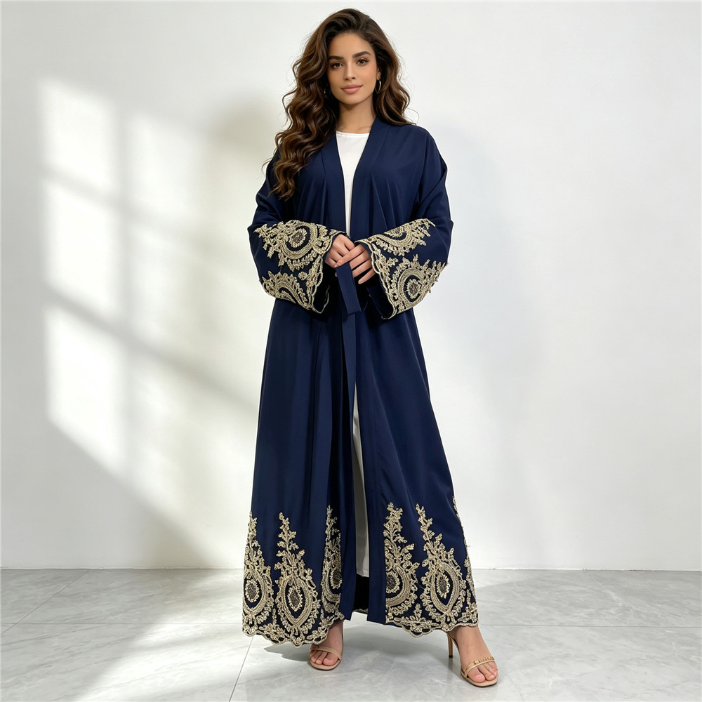 Nueva Abaya Dubai, Kimono de L - Embroidery Kebaya reseña y precio