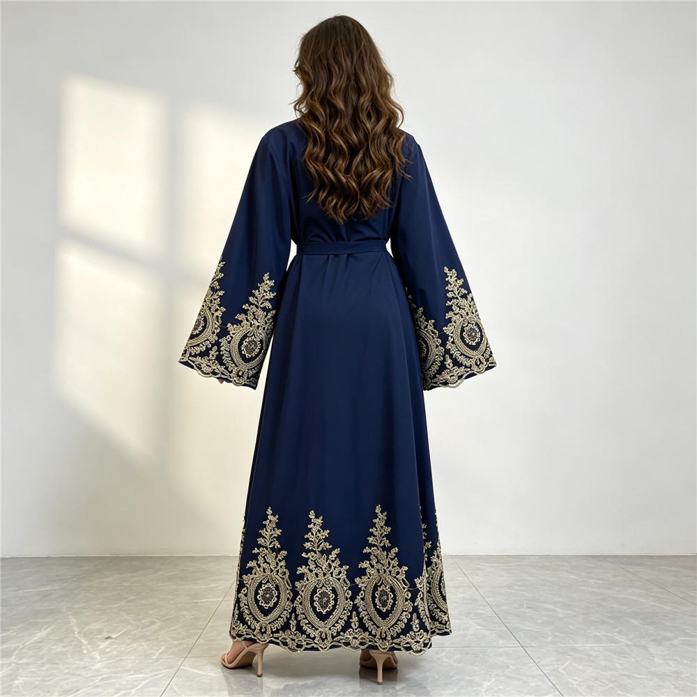 Nueva Abaya Dubai, Kimono de L - Embroidery Kebaya reseña y precio