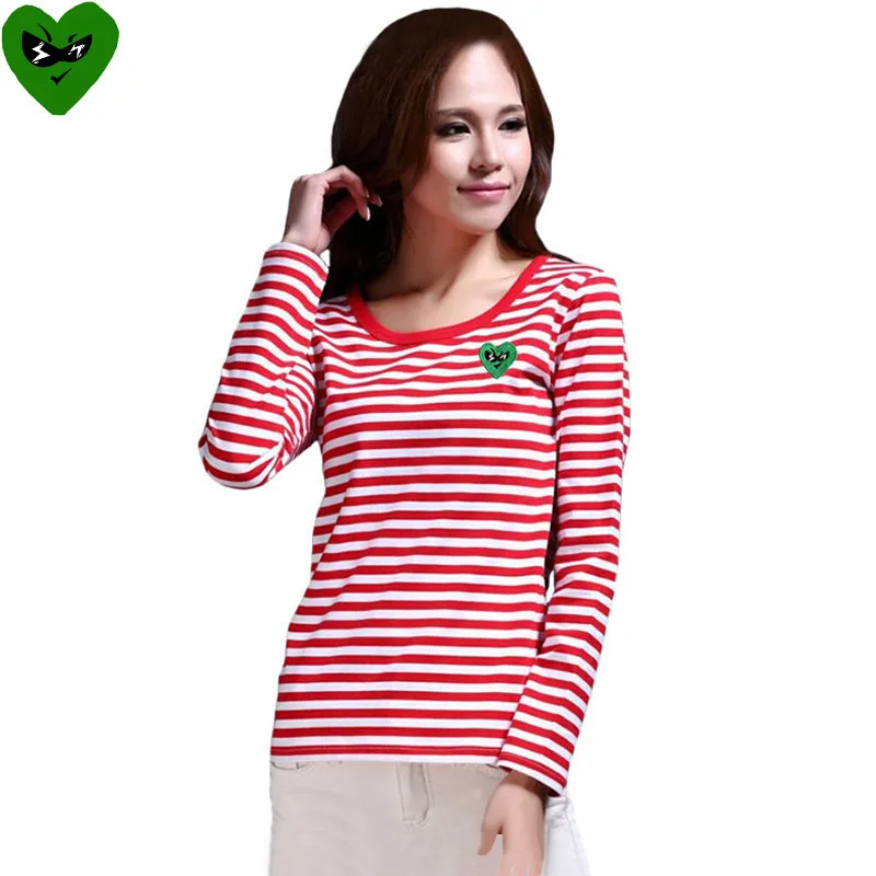 Break Egg-Camiseta a rayas par - Embroidery Egg reseña y precio