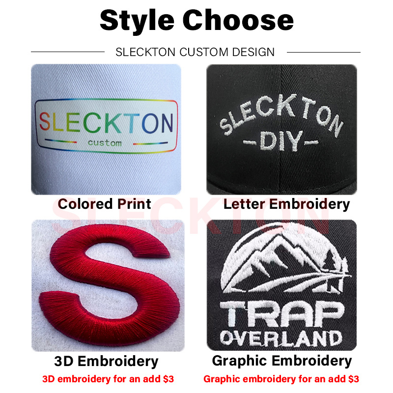 SLECKTON Gorra de béisbol de a - Embroidery Design Logo reseña y precio