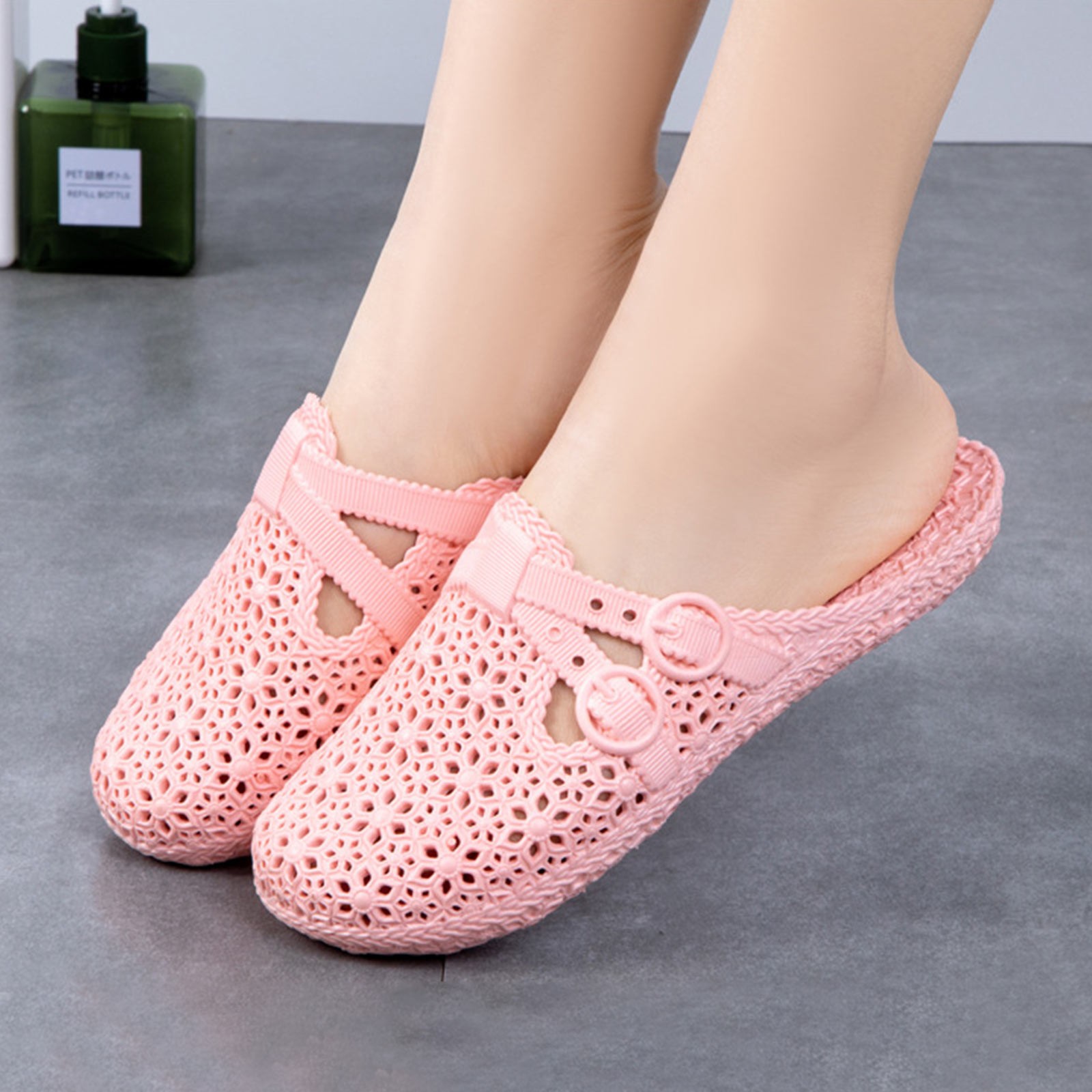 Zapatillas transpirables con p - Embroidery Flat Shoes reseña y precio