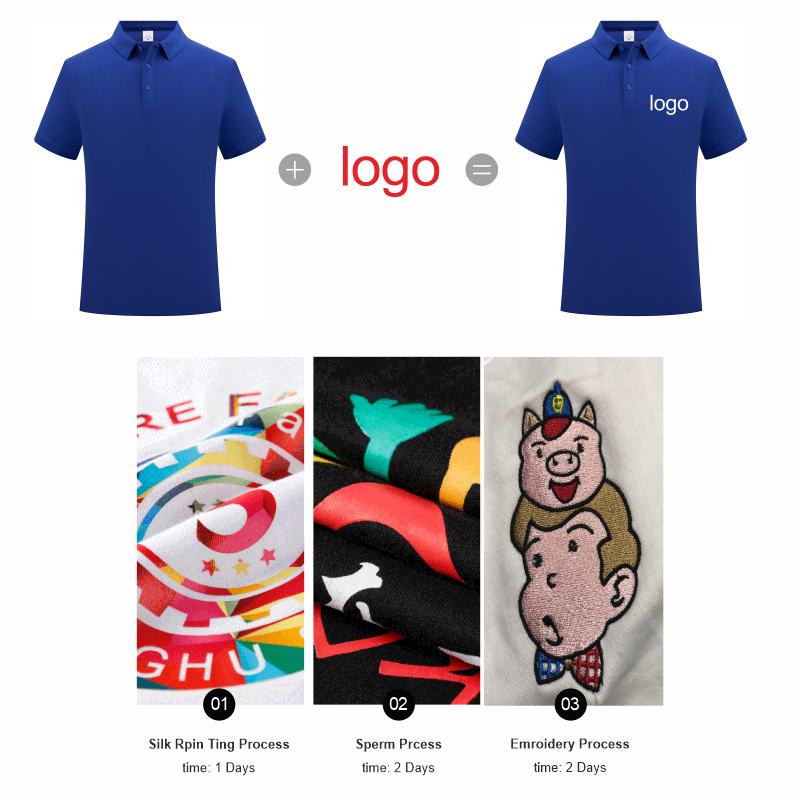 KAISING Polo de algodón puro d - Embroidery Design Logo reseña y precio