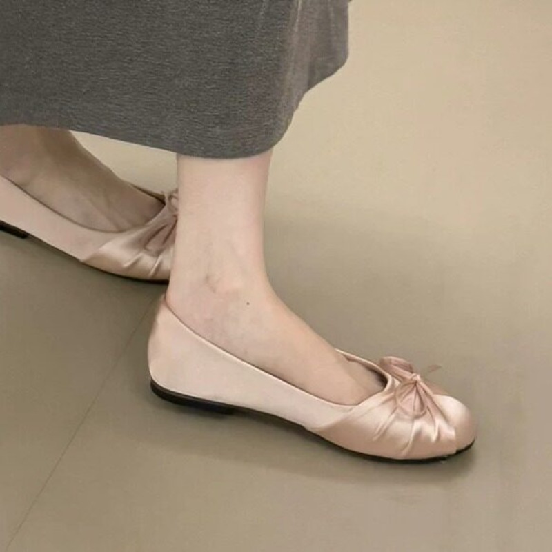 Nuevos Zapatos Planos de Satén - Embroidery Flat Shoes reseña y precio