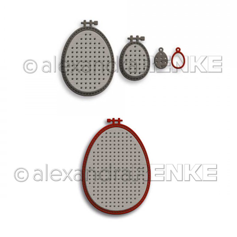 Piggy Craft troqueles de corte - Embroidery Egg reseña y precio