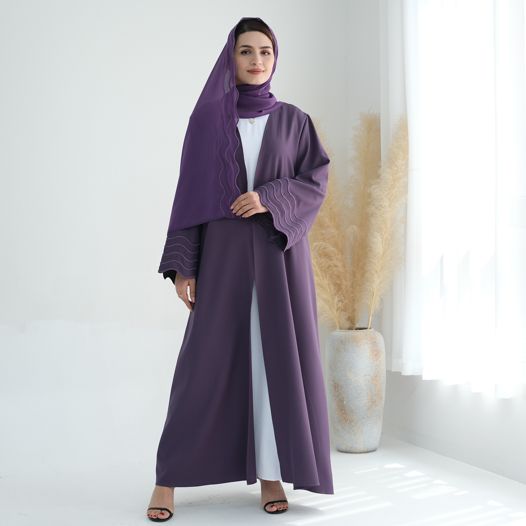 Vestido Hijab Musulmán Bordado - Embroidery Kebaya reseña y precio
