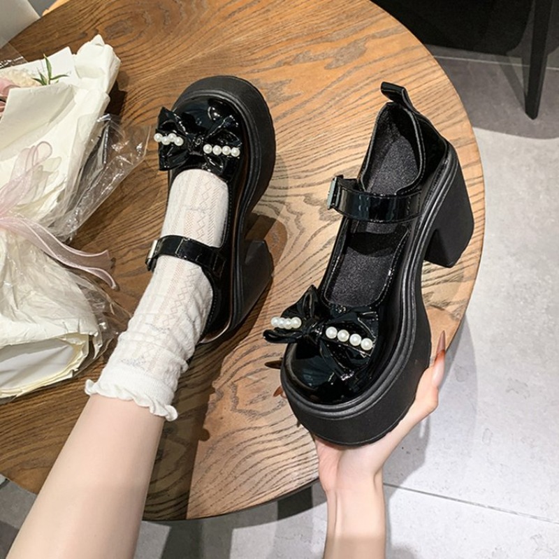 Zapatos Lolita 2026 Negros con - Embroidery Flat Shoes reseña y precio
