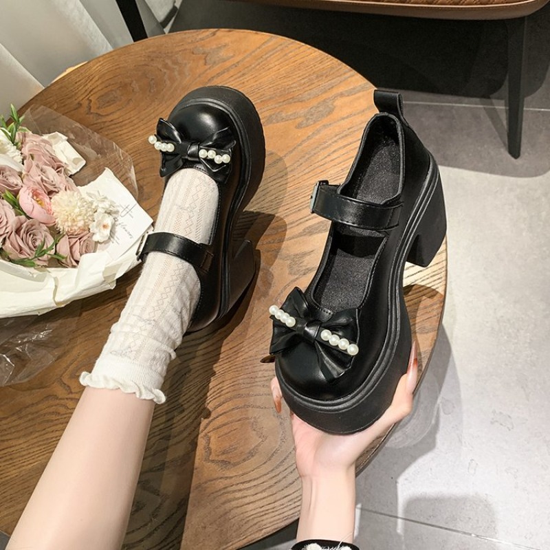 Zapatos Lolita 2026 Negros con - Embroidery Flat Shoes reseña y precio