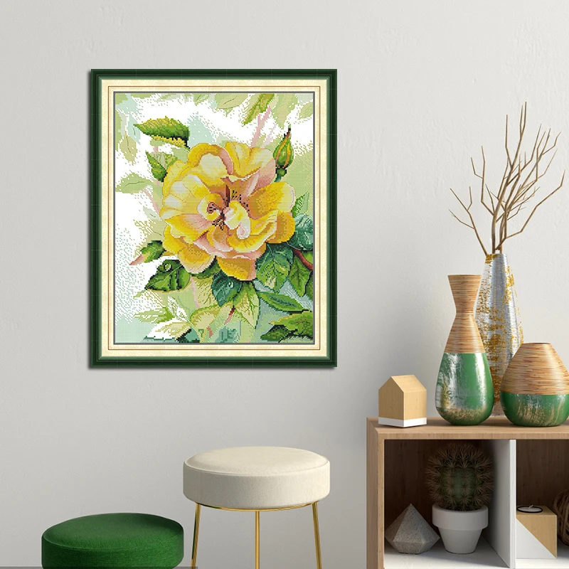 Kit de punto de cruz Joy Sunda - Embroidery Yellow reseña y precio