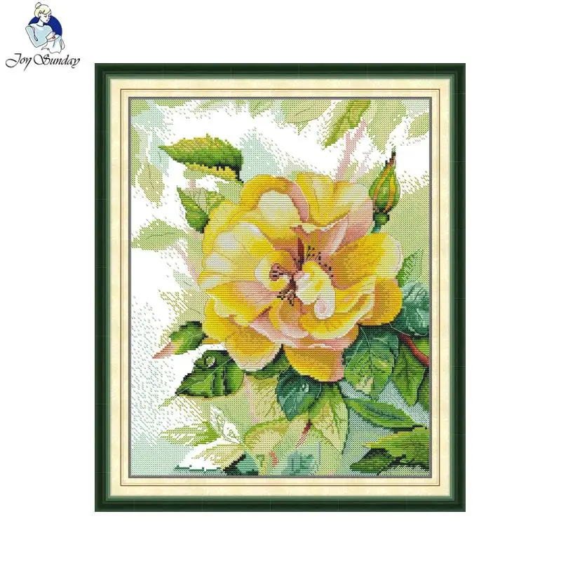 Kit de punto de cruz Joy Sunda - Embroidery Yellow reseña y precio