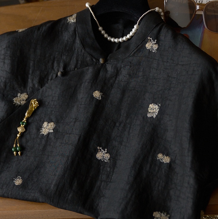 Nueva Blusa de Manga Larga par - Embroidery Flower Pattern reseña y precio