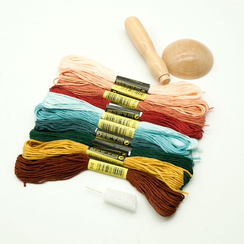 Kit de suministros de madera p - Embroidery Egg reseña y precio