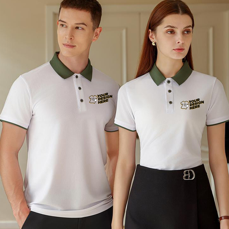 Polo Color Block: impresión de - Embroidery Design Logo reseña y precio