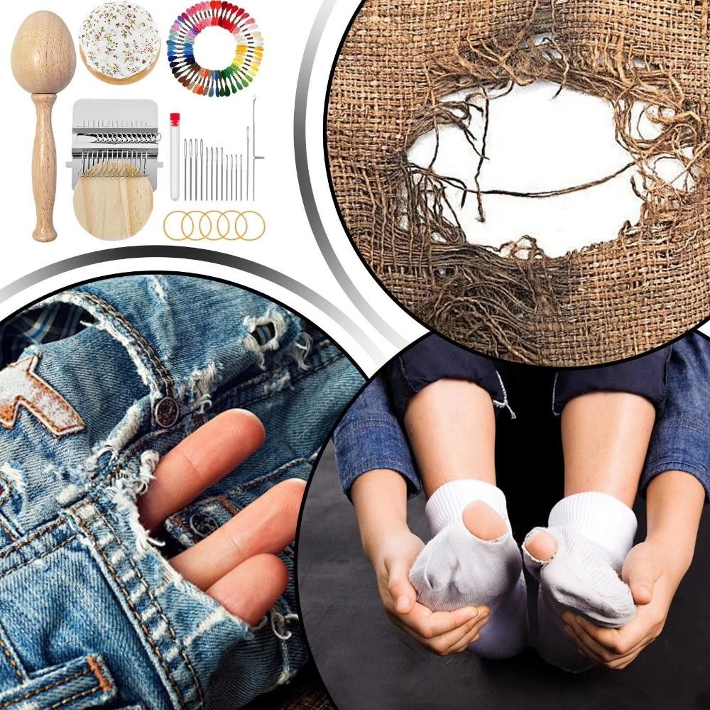 Kit de Reparación de Calcetine - Embroidery Egg reseña y precio