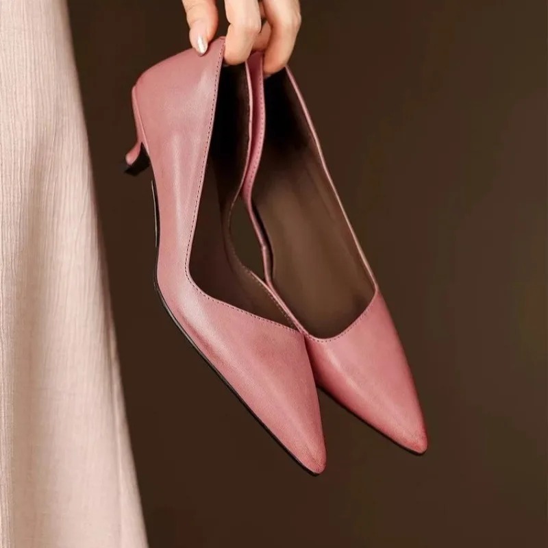 Tacones de aguja con punta est - Embroidery Flat Shoes reseña y precio