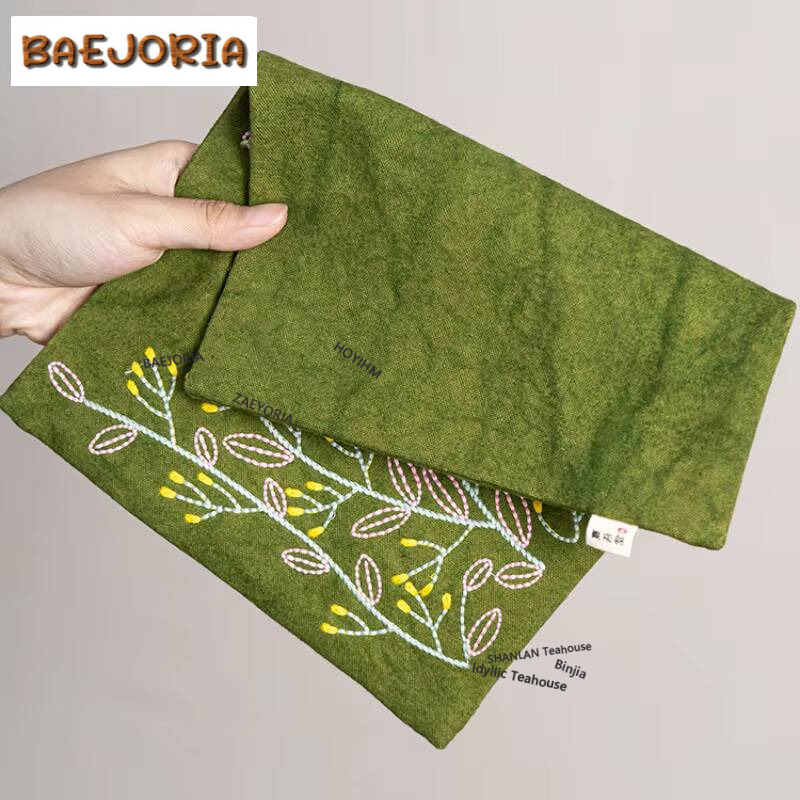 Paño de Té de Lona Bordado a M - Embroidery Cloth reseña y precio