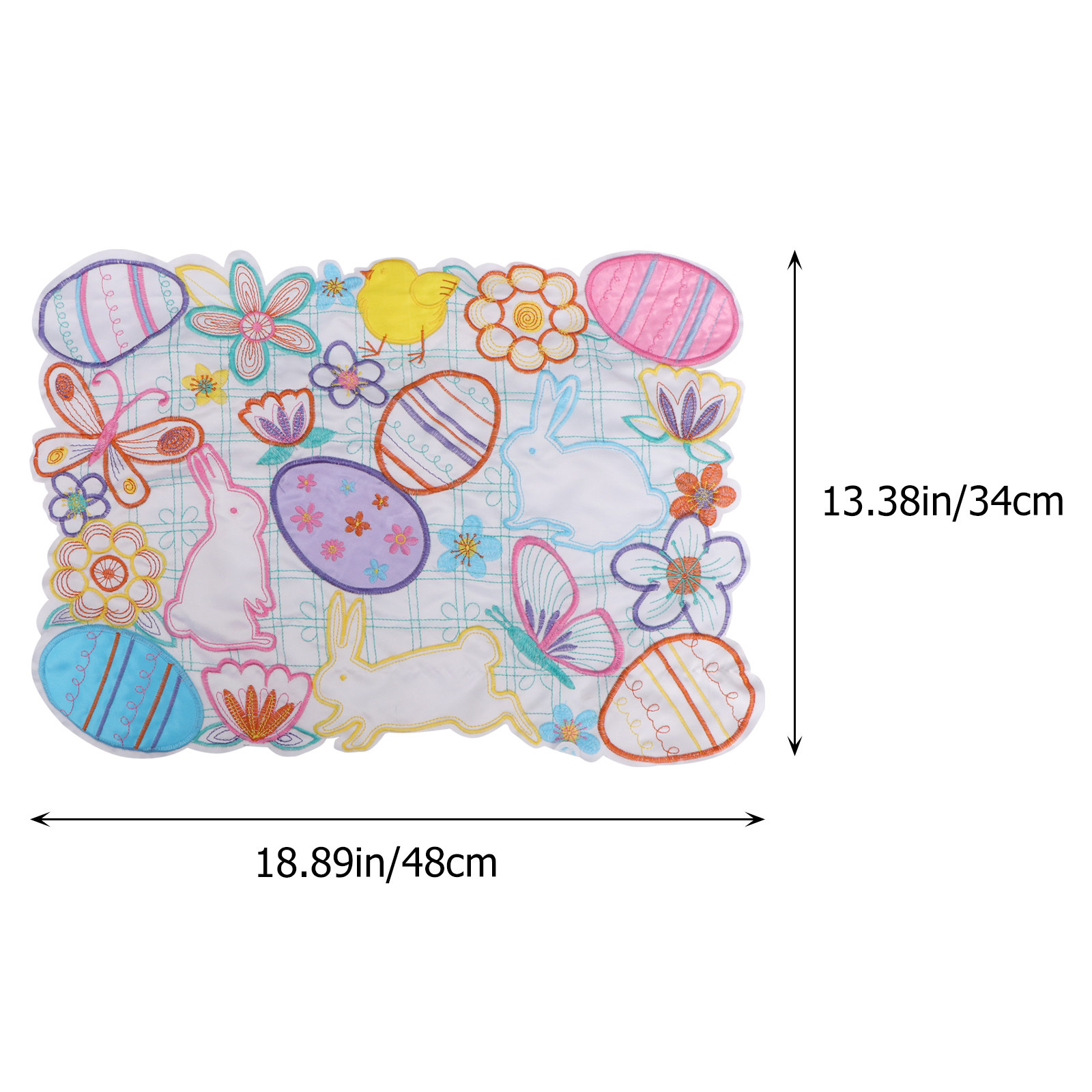 1 unidad de mantel individual  - Embroidery Egg reseña y precio