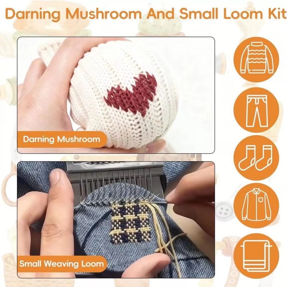 Kit de Reparación de Calcetine - Embroidery Egg reseña y precio