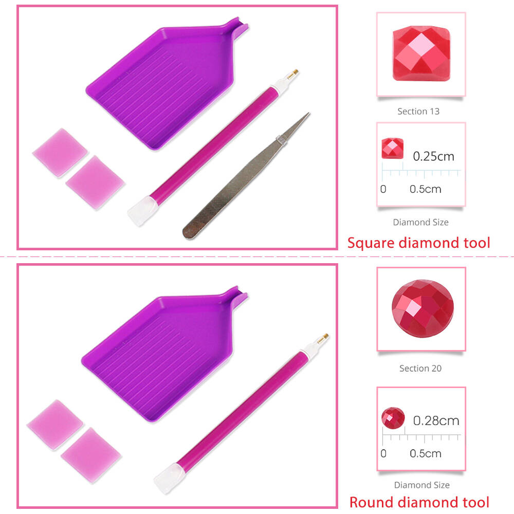 Evershine-pintura de diamante, - Embroidery Flower Pattern reseña y precio