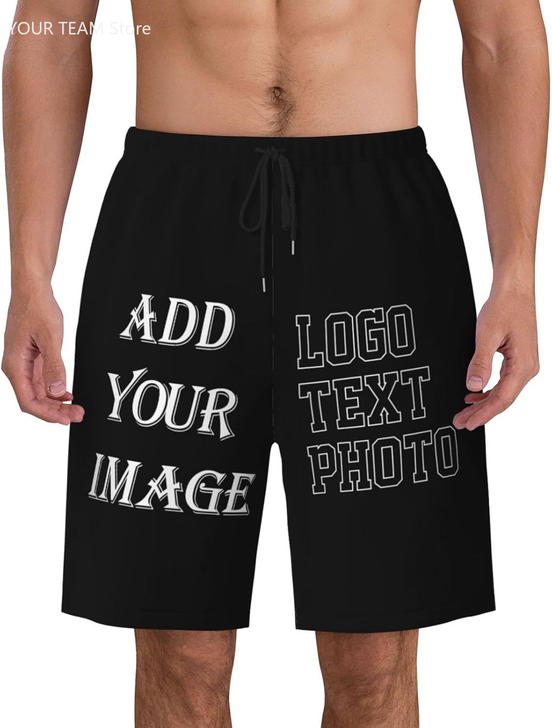 Pantalones Cortos Personalizad - Embroidery Design Logo reseña y precio